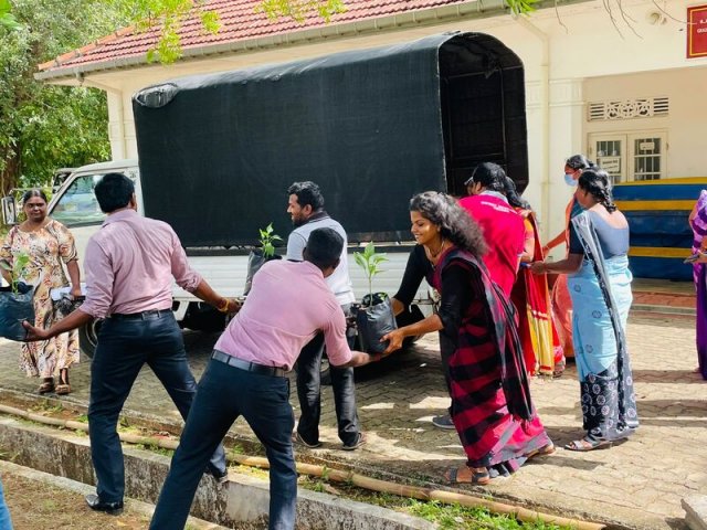 Home Gardening at Vavuniya District Secretariat-25.08.2022